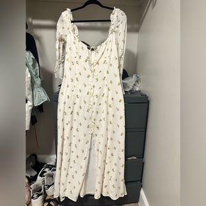 Reformation midi dress size 10